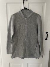 LULULEMON wełniany boucle panel, szara kurtka bez metek EUC