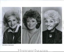 1992 Press Photo Betty White Rue McClanahan and Estelle Getty The Golden Palace