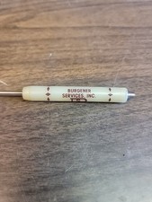 Vintage  Advertising Pocket Screwdriver Burgener Services Inc. Box 567 Olney Il