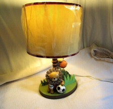 Lambs  Ivy Child/Nursery Lamp Team Safari Jungle Lion Monkey Soccer Basketball