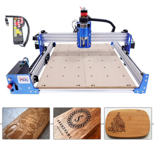 Pro Cnc Machine Router Woodworking Metal Acrylic Mdf Metal Engraving Machine+RC - Picture 2 of 11