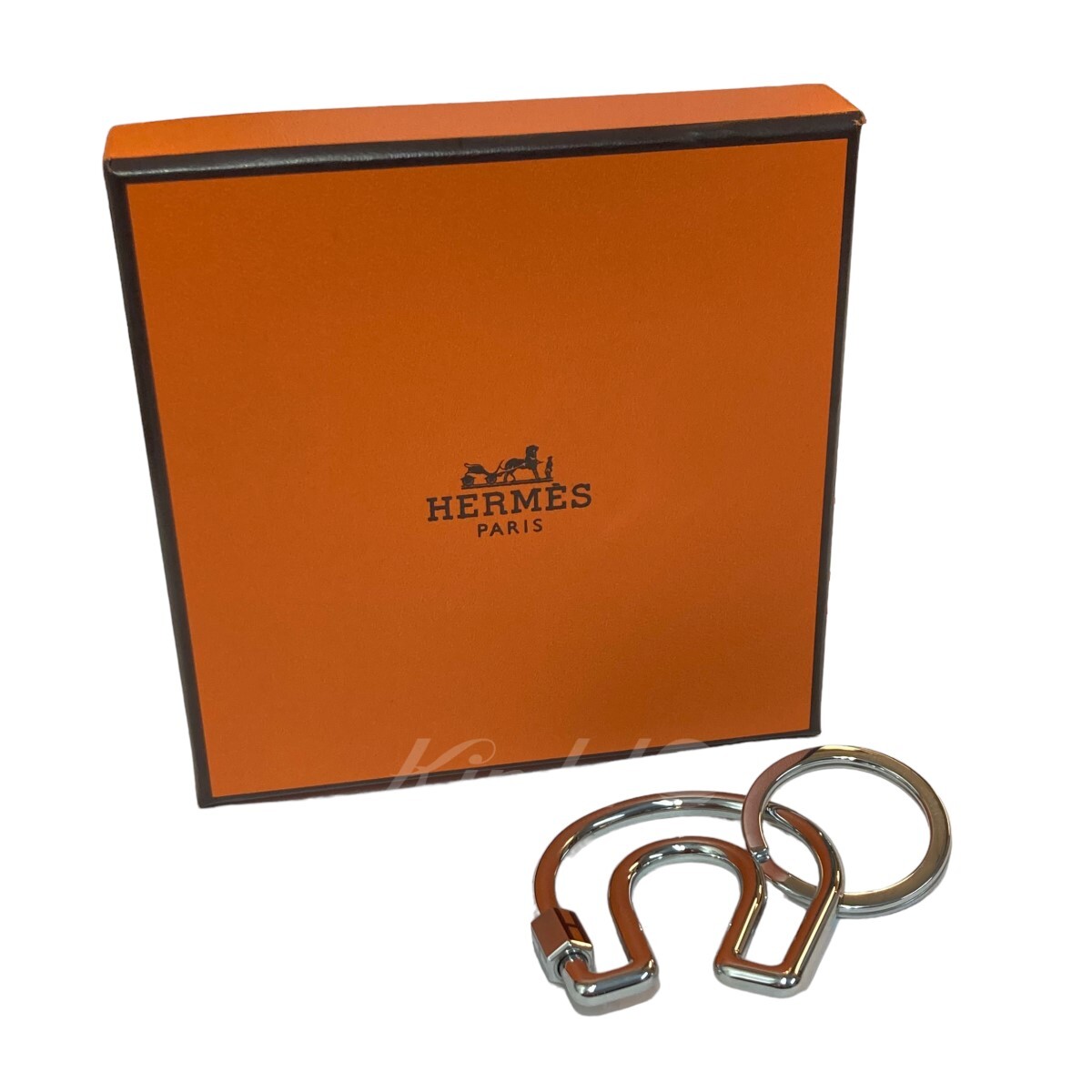 HERMES Cheval Key Ring Chain Silver 020623 | eBay HERMES Cheval Key Ring Chain Silver 020623 | eBay