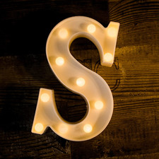 LED Letter Lights Sign Marquee Light up Letters Sign for Night Light Wedding/Bir