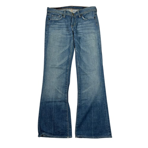 Citizens of Humanity COH jean taille basse évasé stretch denim année 2000 Naomi 29