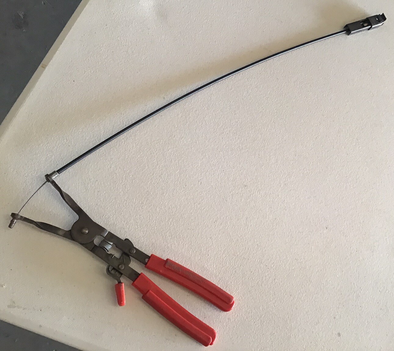 Craftsman Cable Operated Locking hose Clamp Pliers 47390; Rare, Made In