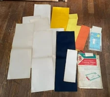 Singer and DYNO Vintage Sewing  Color Tracing Paper Used but still some left
