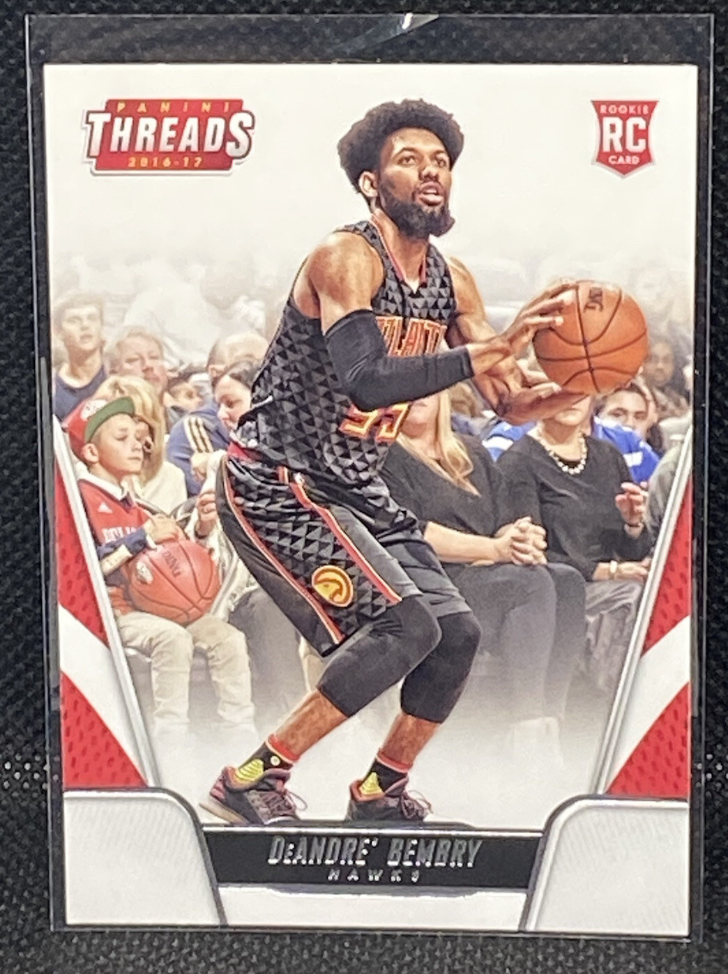 DeAndre' Bembry 2016-17 Panini Threads #154 RC Atlanta Hawks