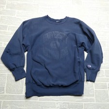 VINTAGE Champion Reverse Weave Warmup Sweatshirt University of Northern Iowa 80s