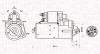 Magneti Marelli 063720680010 Starter FÜR Renault