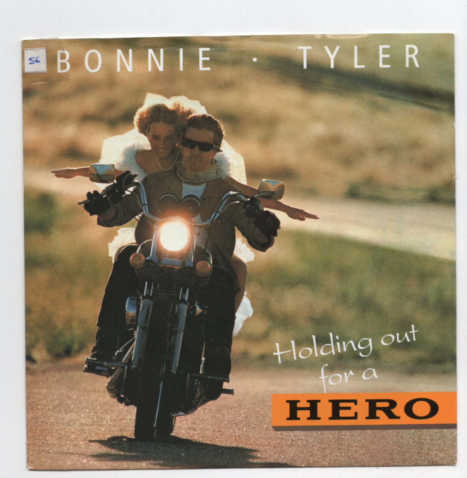(W532) Bonnie Tyler, Holding Out For A Hero - 1991 - 7 inch vinyl