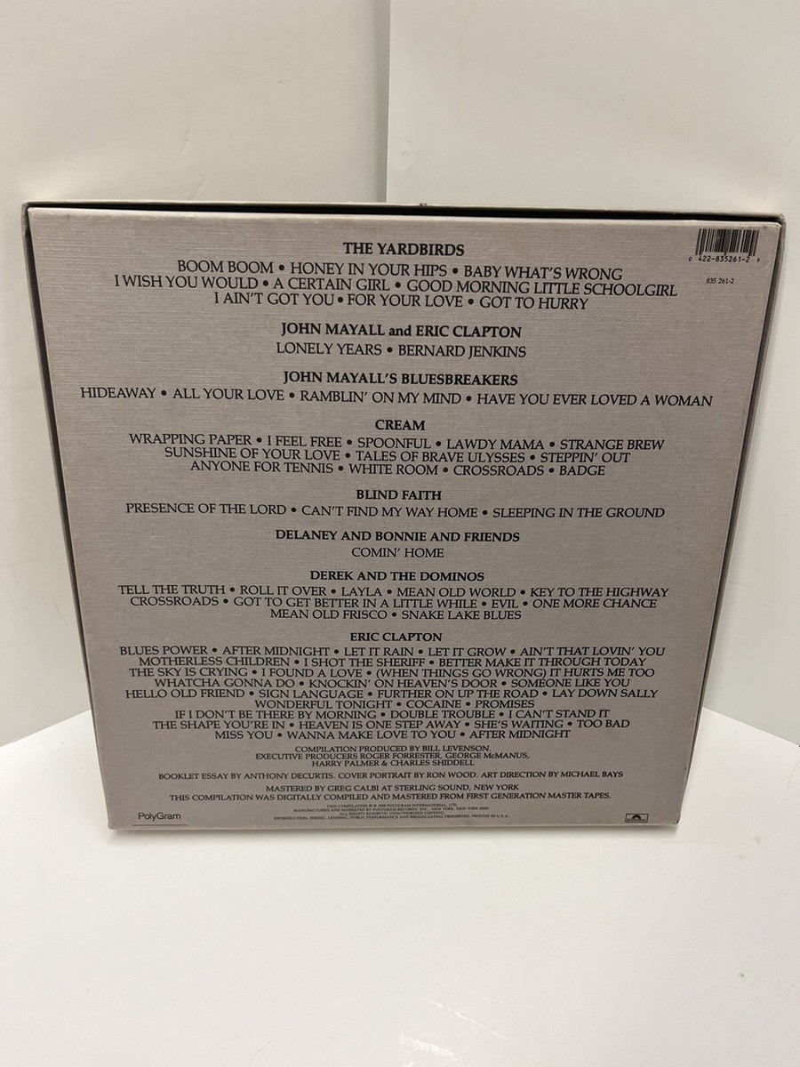 未使用 未開封 Eric Clapton Crossroads Box Set Eric Clapton - Crossroads [4 CD Box Set] - Amazon.com Music