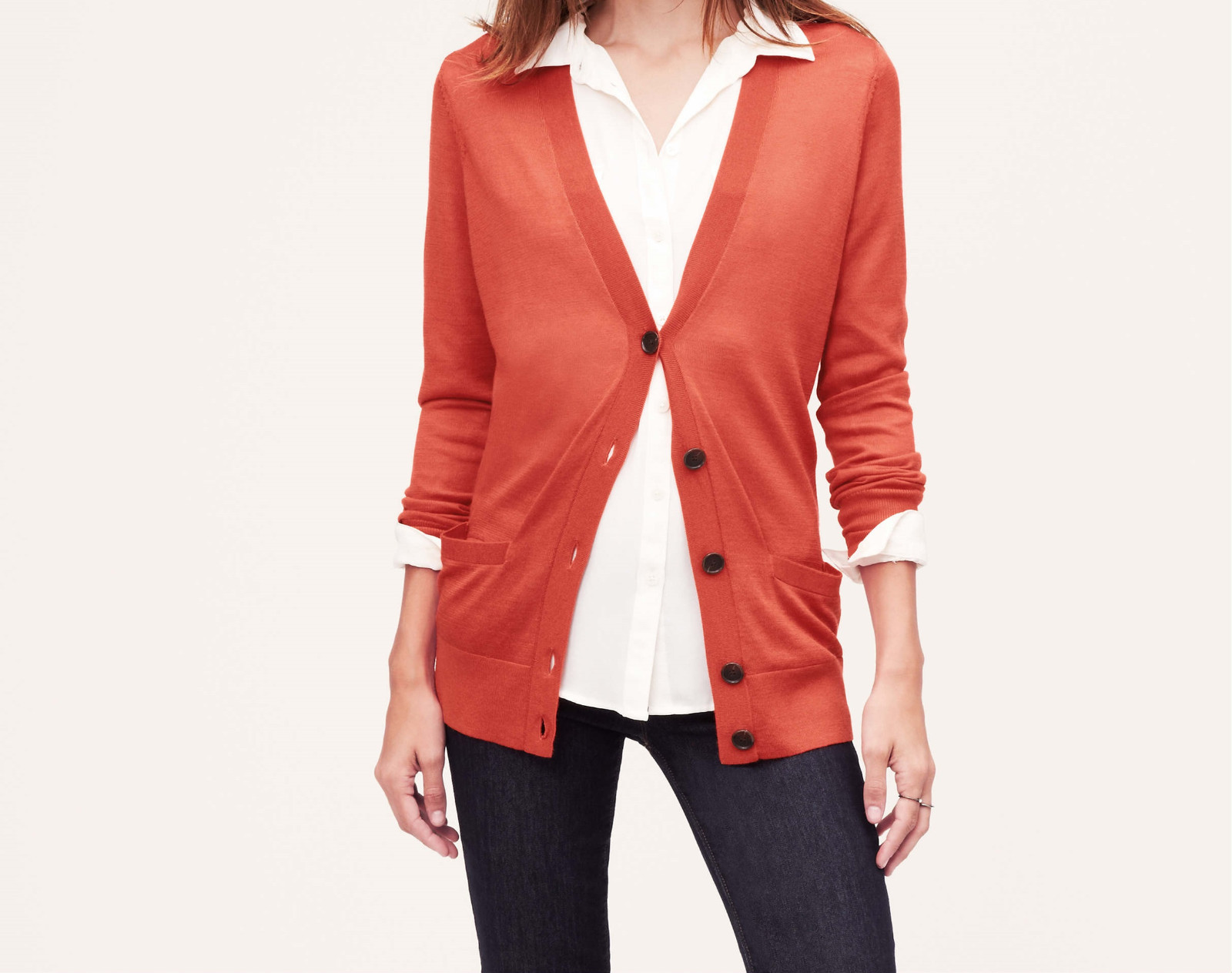 Ann Taylor LOFT Relaxed Cardigan 