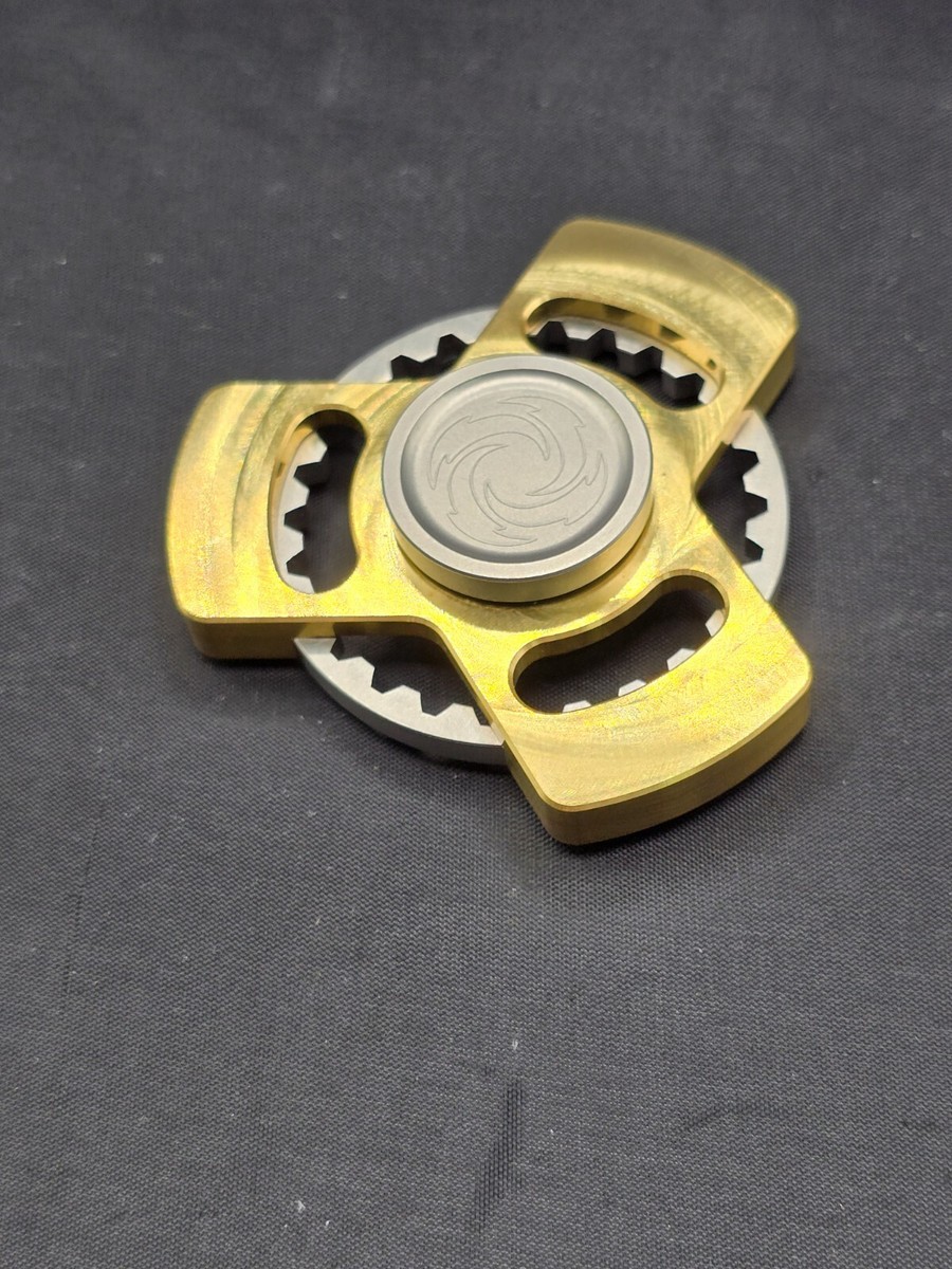 Flyaway Toys Maelstrom 827 Titanium Premium EDC Fidget