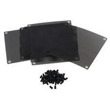 10PCS Plastic Computer Case Fan Filter 80mm Black