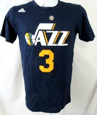 Utah Jazz Men Small Short Sleeve Screened #3 (TRENT FORREST) T-shirt UJA 15