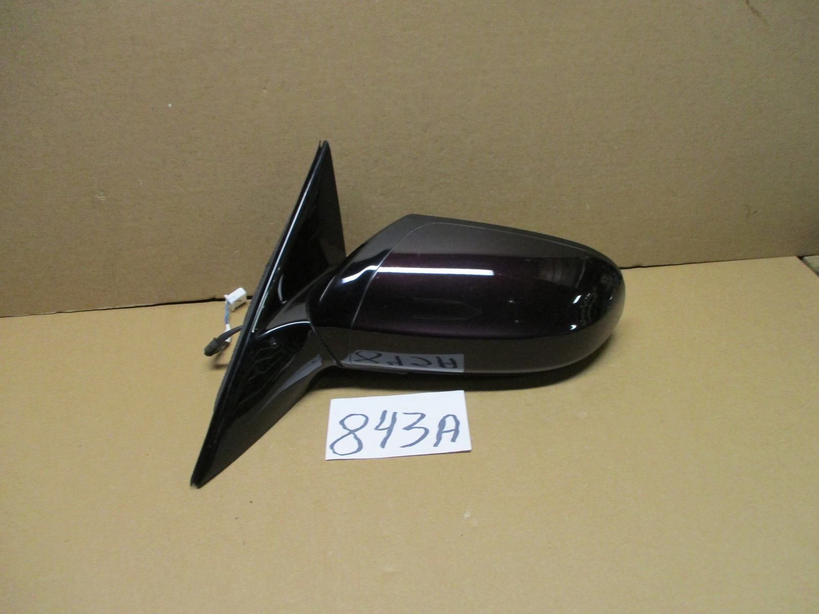 09 10 11 12 13 14 Nissan Maxima DRIVER side Used Power Mirror Black #843-A