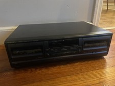 Technics RS-TR180 Dual Tape Cassette Deck Not Working As Is Project