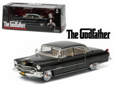 Greenlight The Godfather 1955 Cadillac Fleetwood Series 60 1:43 Black 86492