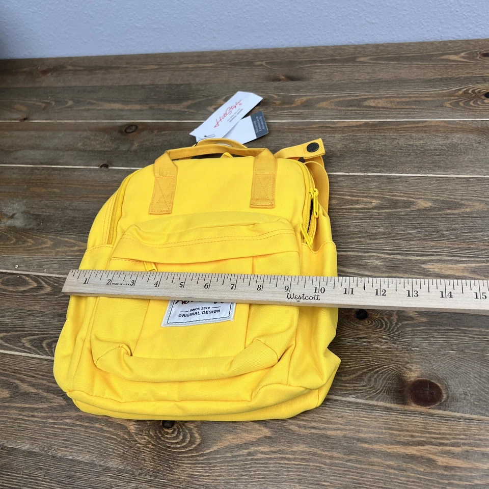 Mini mochila pequena estilo quente Bestie fofa bolsa de viagem amarela Minion - Imagem 4 de 4