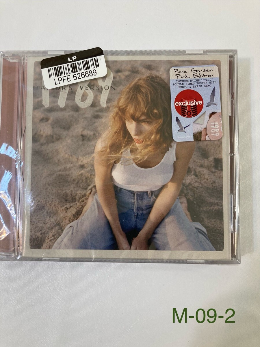 Taylor Swift 1989 (Taylor'sVersion) Rose Garden Pink Deluxe Poster