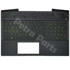 For HP Pavilion 15-CX TPN-C133 Palmrest Upper Cover US Keyboard Backlight Case