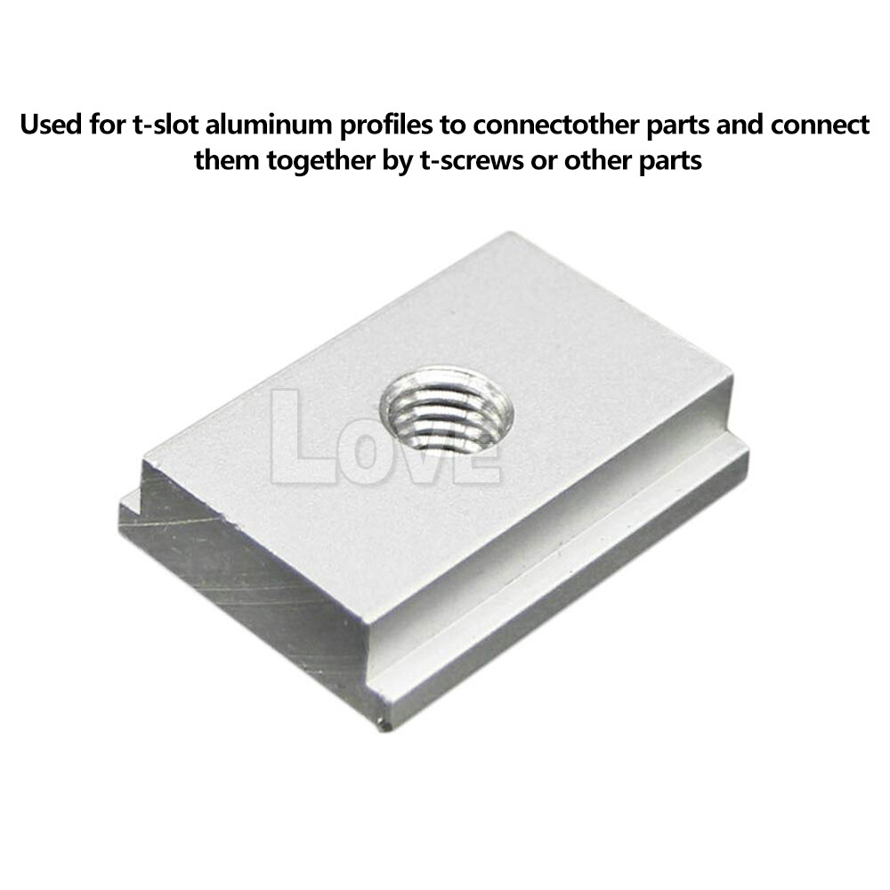 5/10pcs T Track T-Slot Slider Miter Aluminium Alloy Jig Tool ...