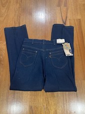 NEW VINTAGE Levis Jeans Pants Mens Size 34x32 Flared Orange Tab Deadstock 1981