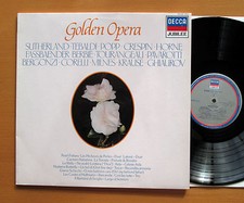 414 205-1 Golden Opera Sutherland Pavarotti Corelli etc NEAR MINT Decca Jubilee