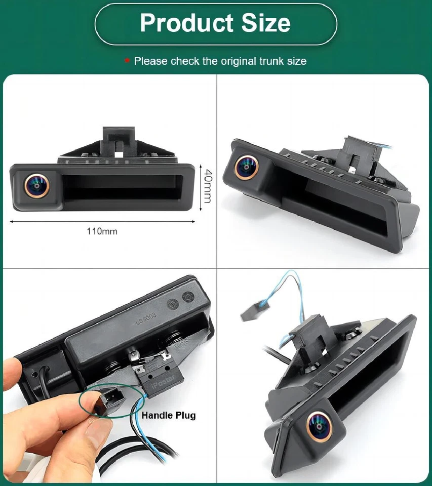 5" Monitor Backup Camera for BMW E60 E39 E90 E82 E61 X1 E84 X5 E70 E92 E91 3/5 - Image 3 of 4