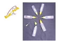 Mehandi (Heena) Needle+Soft Squeeze Bottle 20Ml 6Pcs-Good For Beginner-Expert