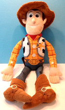 Disney Pixar Woody Large 24in Plush Soft Body Stuffed Doll Toy Story vgc