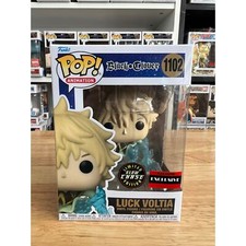 GLOW IN DARK CHASE EXCLUSIVE Luck Voltia Funko Pop #1102 Black Clover Anime Pop