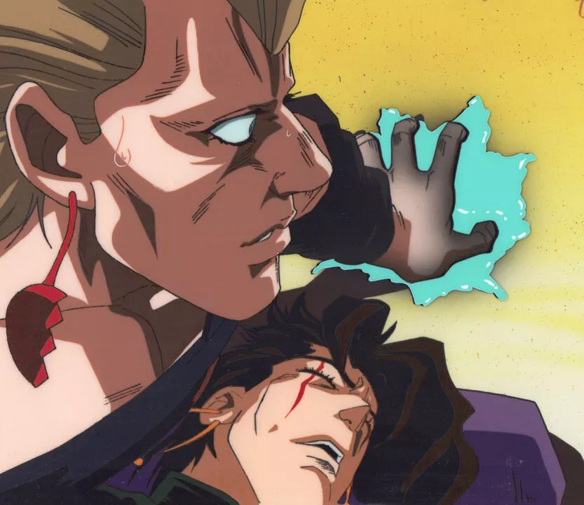 Original JoJo's Bizarre Adventure Anime Cel