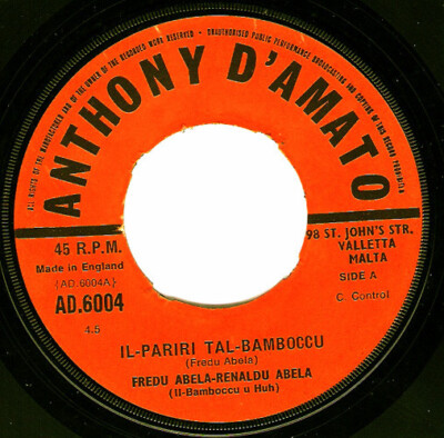 Fredu Abela / Renald Abela / Gorg Azzopardi - Il-Pariri Tal-Bamboccu / Nisa N...