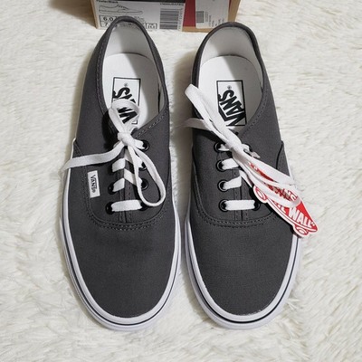 black authentic vans size 6