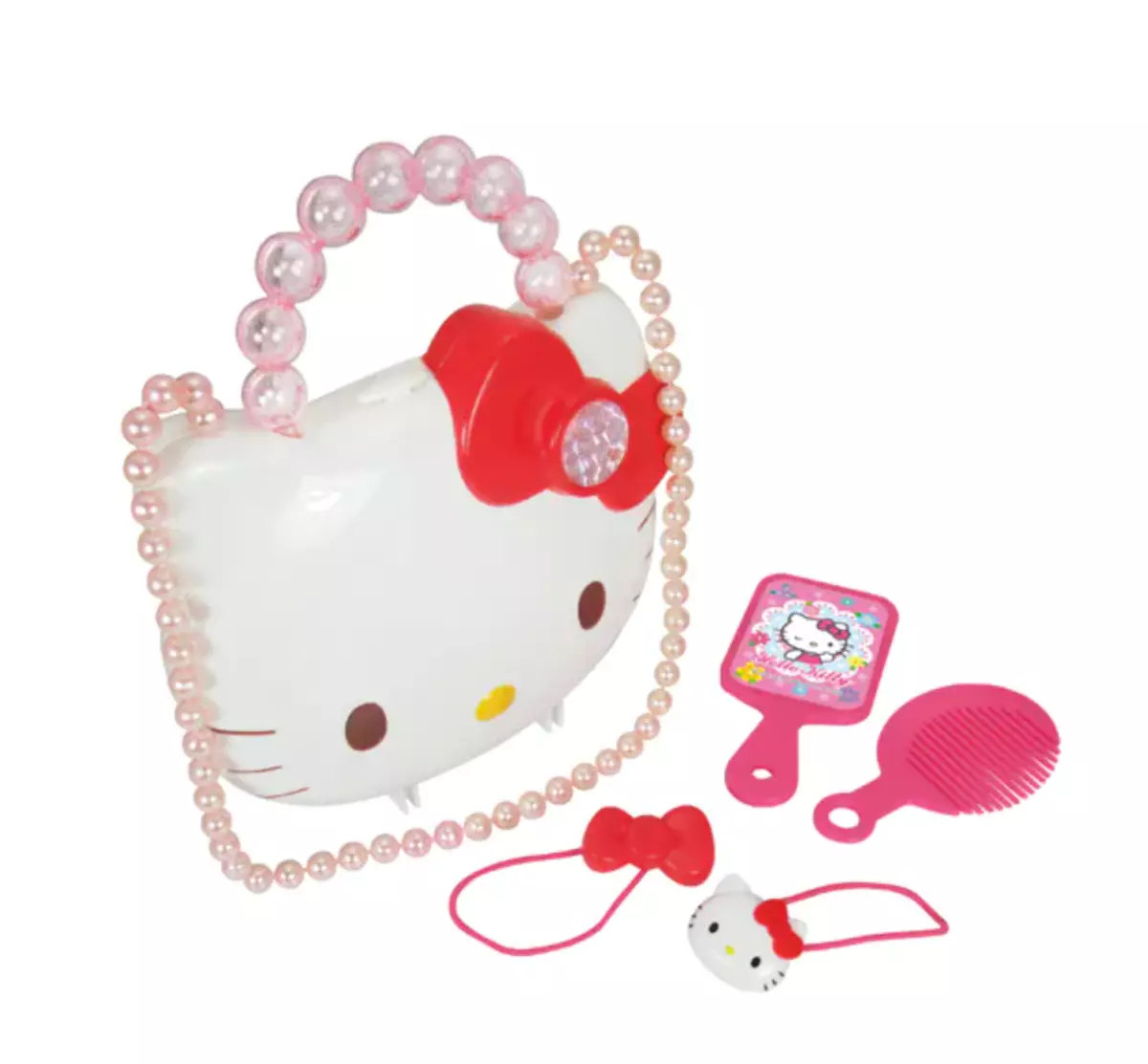 O Kitty Face Bag Makeup Toy Set Kit