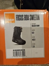 used Thirty Two  focus boa x Austin Sweetin Snowboard Boots Size 8. 2025 