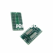 10PCS SOP24 SSOP24 TSSOP24 to DIP24 PCB SMD DIP/Adapter plate Pitch 1.0mm