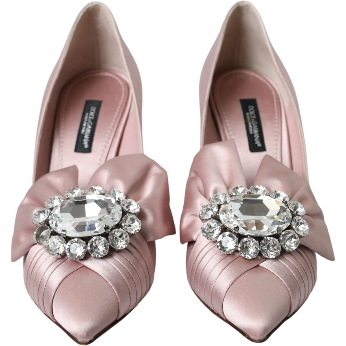 DOLCE&GABBANA ピンク パンプス DOLCE & GABBANA Shoes Light Pink Patent Leather Heels Pumps