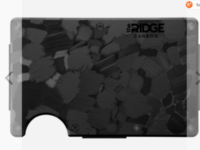 Ridge Wallet Forged Ember | eBay