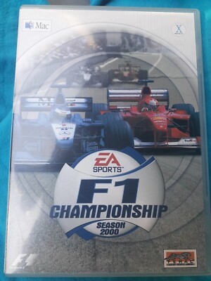 F1 Championship Season 2000 MAC CD drive Formula One 1 racing game