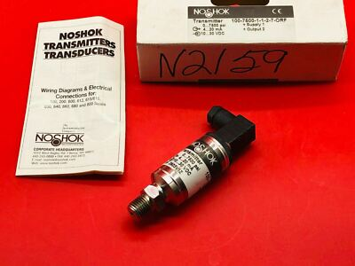 #ad Noshok 100 7500 1 1 2 7 ORF Pressure Transmitter 10075001127ORF $295.50