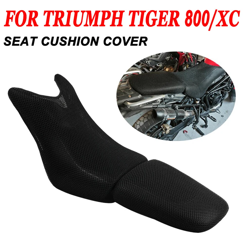 For Triumph Tiger 800 XC XCa XCx XR XRt XRx Seat Cushion Protection Cover Foto 2 de 4