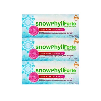 [Neu] 3 Packungen Phytoscience Snowphyll Forte Detox Weight Loss Stemcell