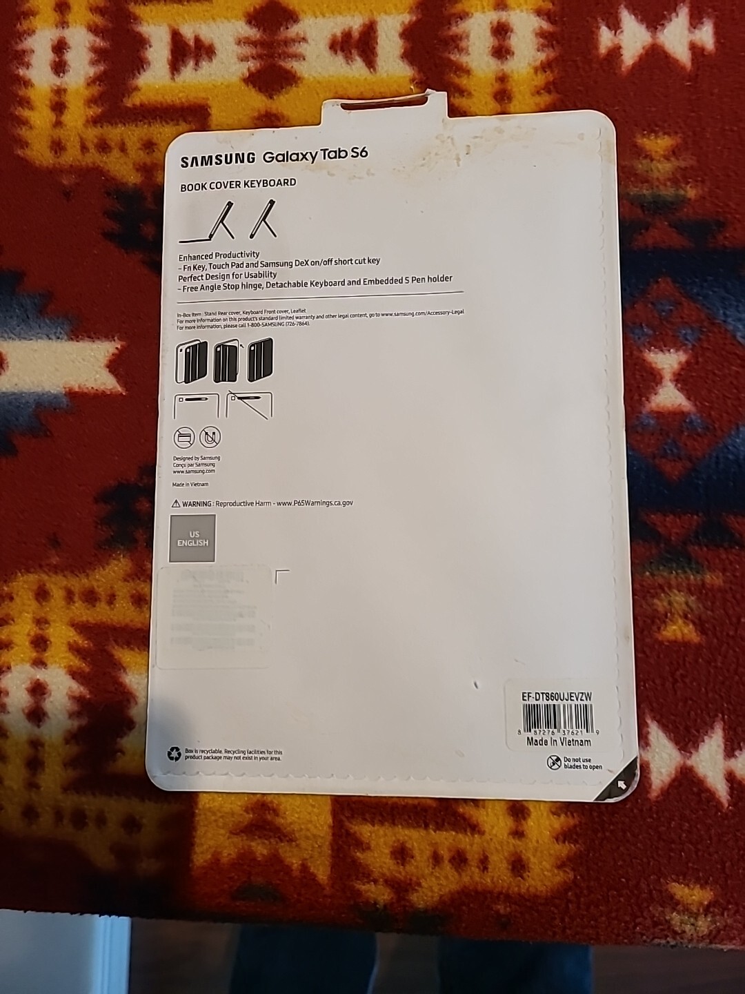 Samsung Book Cover Keyboard Galaxy Tab S6 eBay