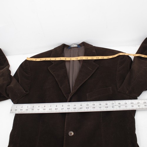 Polo ralph Lauren sport coat men's 40R three button brown corduroy jacket cotton - Picture 8 of 16