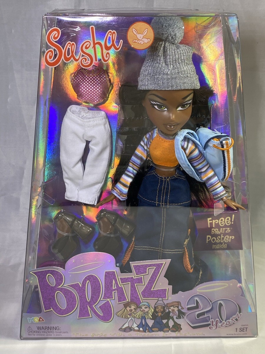 BRATZ DOLL 20 YEARZ 2021 SASHA ANNIVERSARY~SEALED~ IN HAND! 20