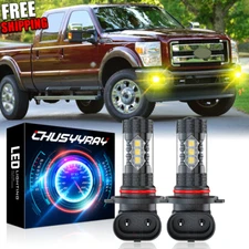 9145 LED Fog Light Bulbs 4500K Golden Yellow for For 98-05 LEXUS GS 300 400 430