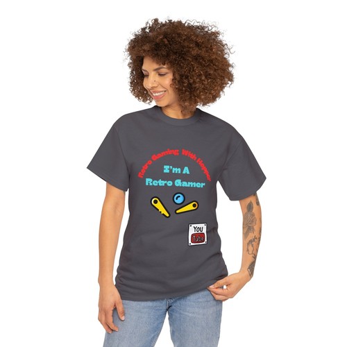 I'm A Retro Gamer Unisex Heavy Cotton Tee - Picture 23 of 36
