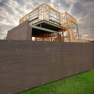 #ad #ad 5#x27; Tall Privacy Fence Screen Garden Patio Pool Windscreen Mesh Shade Cover Brown $37.99